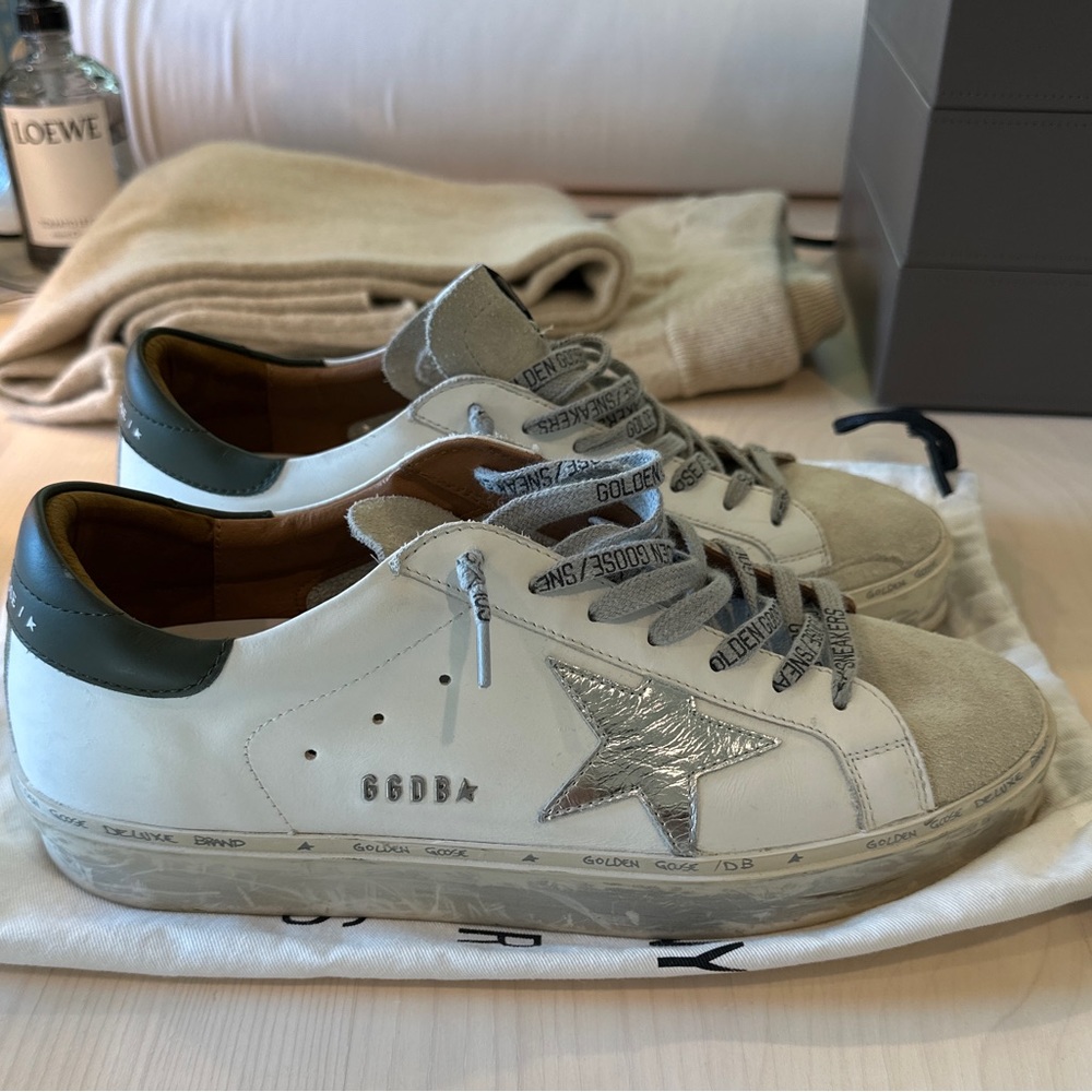 Golden Goose Men Hi Star Sneakers